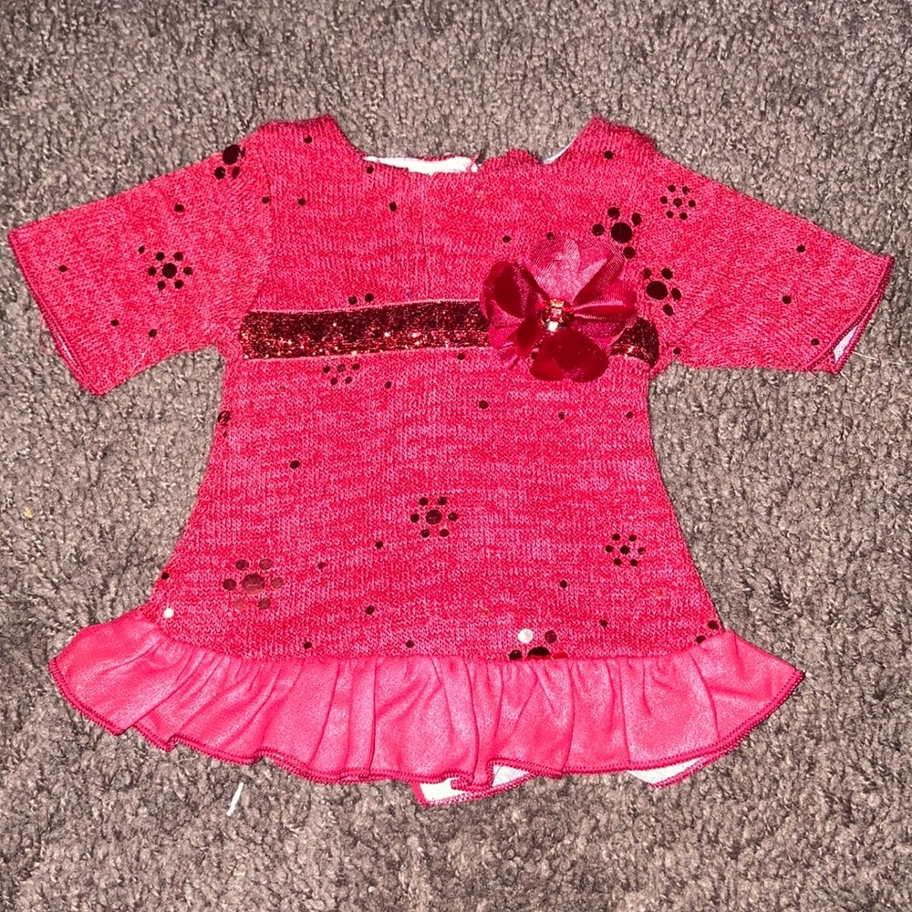 Red American Girl dress
